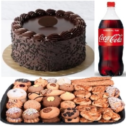 Hijyenik Üretim 9-10 Kişilik Yaş Pasta Menüsü